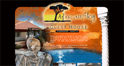 Desktop Screenshot of africanskyguesthouse.com